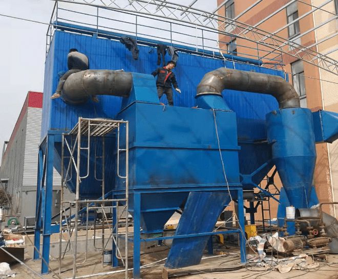15吨生物质锅炉阻火器+高效袋式除尘器的运用原理(图2) 15吨生物质锅炉阻火器+高效袋式除尘器的运用原理(图2)